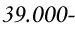 39000�~